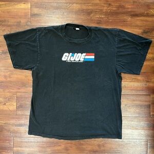 Vintage 90s G.I. Joe A Real American Hero Black Single Stitch T-shirt